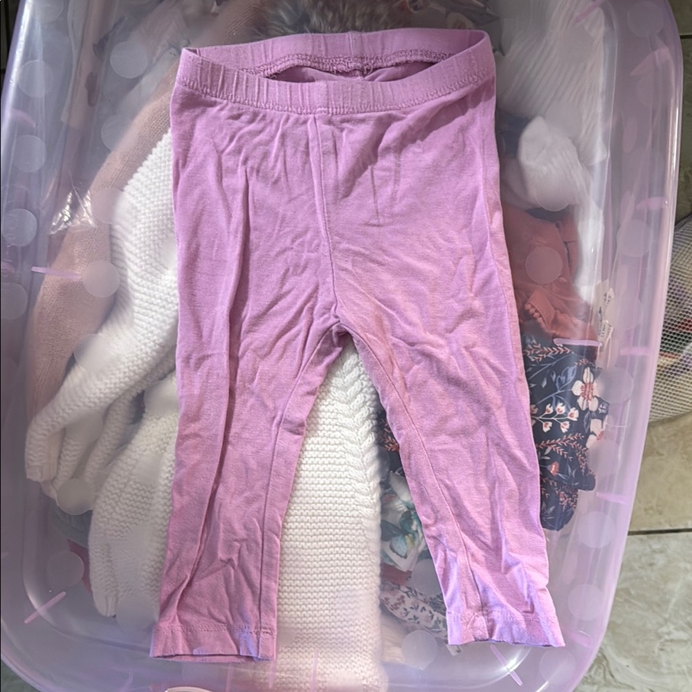 Kids Pink Leggings